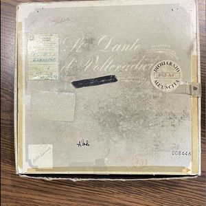 Italian Hand Carved Madonna Profetica Plate